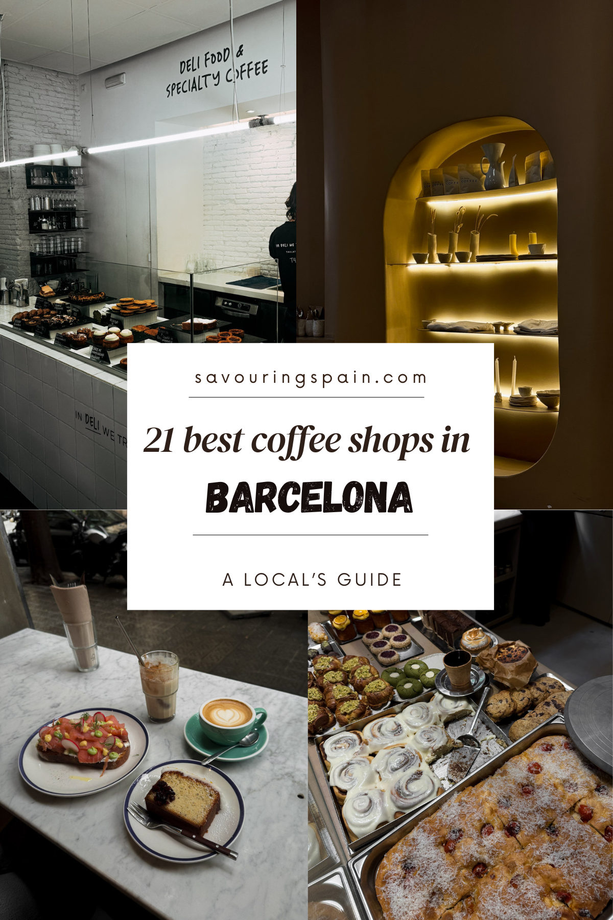 Barcelona coffee shop guide.