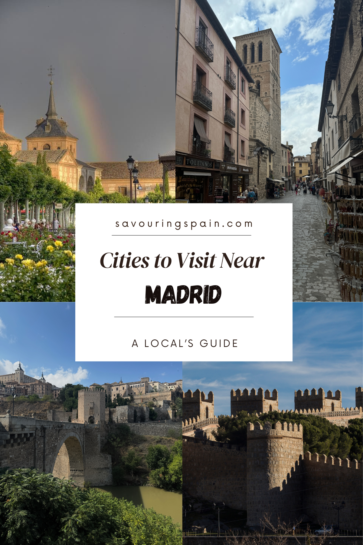 Cities near madrid, spain.