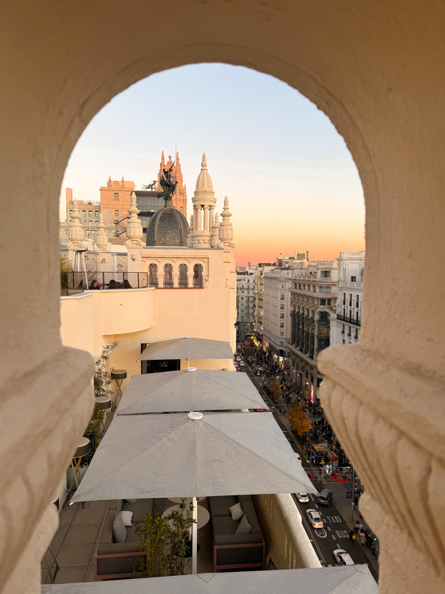 Madrid Spain landscape.