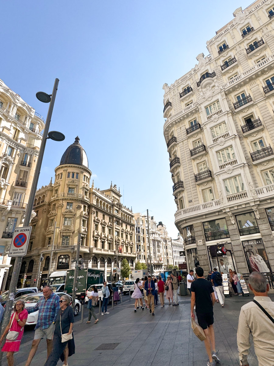 Madrid Spain landscape.