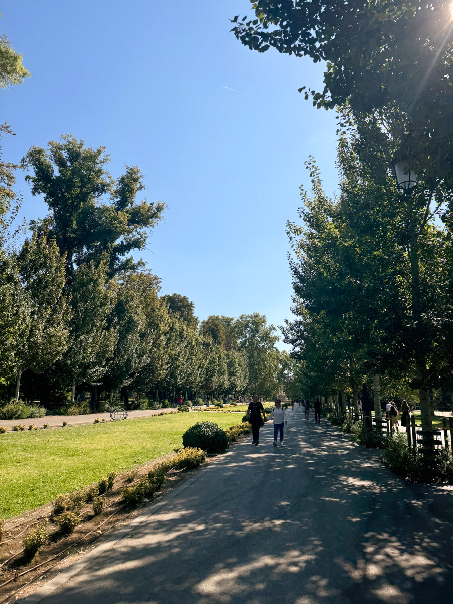 Madrid Spain landscape.